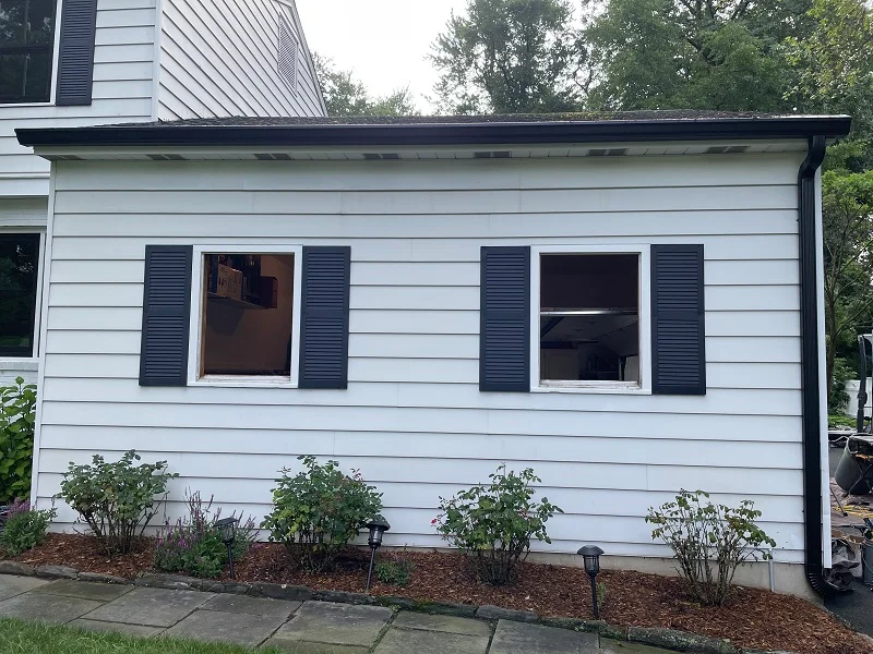 Window removed and ready for installation
